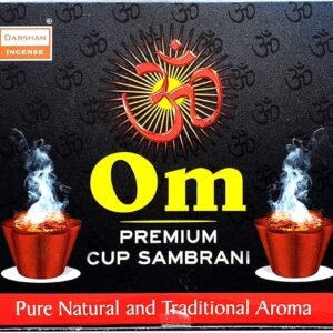 Darshan  Incense - OM Premium Cup Sambrani