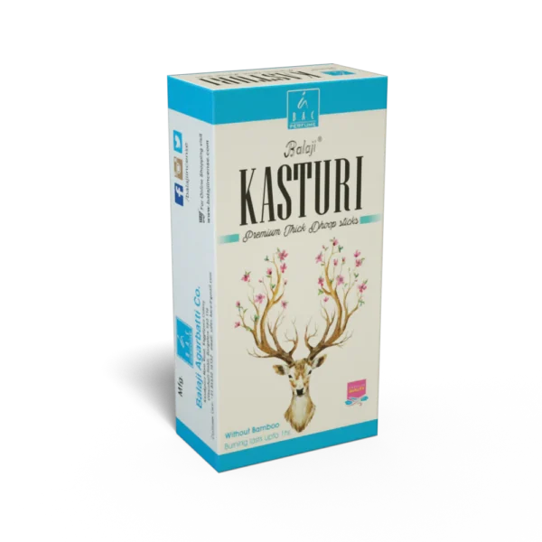Balaji Incense Kasturi - Thick Dhoop Sticks