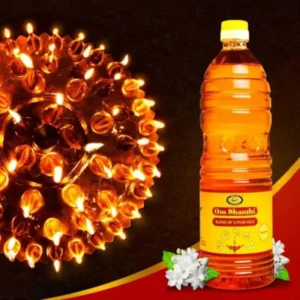 Cycle  Om Shanthi Jasmine Pure Puja Oil 1lt
